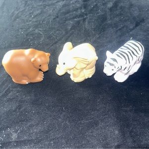 3 pc lot Fisher Price zoo talkers Ex Cond.